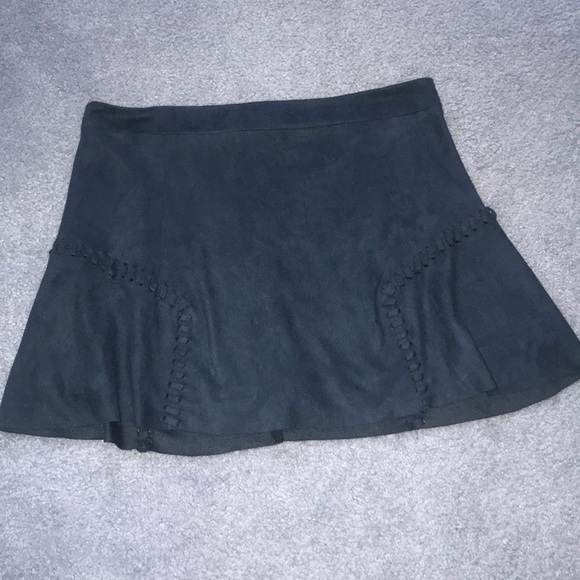 bishop + young NAVY Lily Side Stitch Skirt - Picture 2 of 4